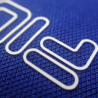 Etichette in gomma 3D silicone abbigliamento trasferimento termico