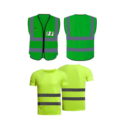 Verde blu nero militare di guida rosa di Mesh Heavy Duty Orange Yellow della maglia riflettente del motociclo
