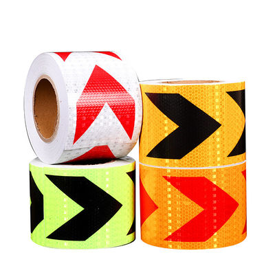 Dot Reflective Tape For Trailers rosso e bianco giallo trasporta il materiale su autocarro adesivo