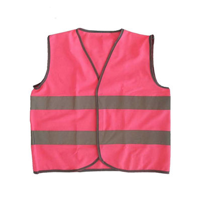 il nero riflettente della maglia dell'ANSI della classe 2 di 6xl 5x 3xl e la cinghia gialla del triangolo per i bambini trafficano la guardia  Orange