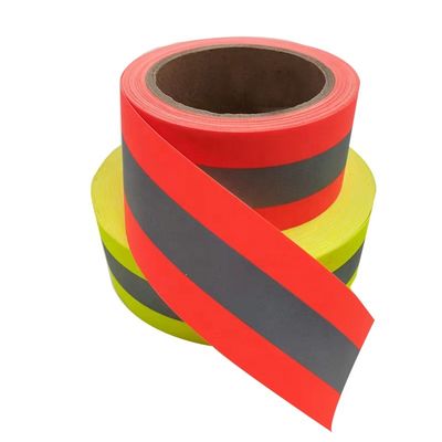 Ciao nastro riflettente di Vis Red Blue Heat Transfer per il nastro riflettente a prova di fuoco dell'abbigliamento