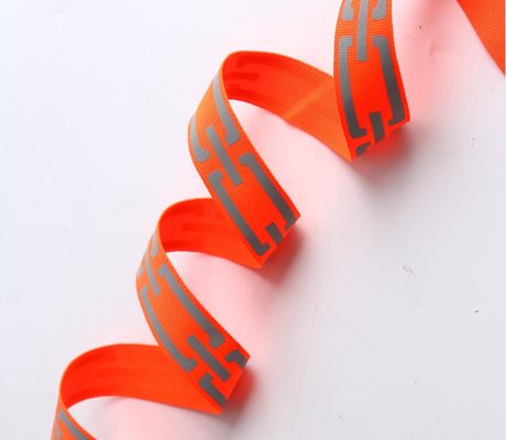 Cintura di seta riflettente a doppio lato con cintura di nylon stampata su misura