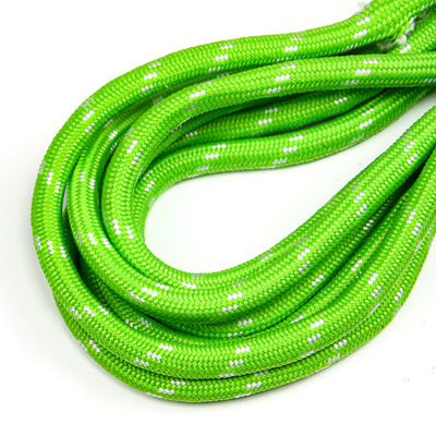 Incandescenza Diamond Braid Reflective Rope Round del guinzaglio per la maniglia della borsa