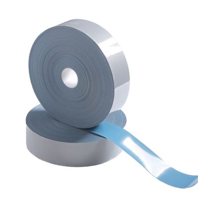 Alto nastro del film del vinile del trasferimento di calore di Htv per il materiale della SEDE POTENZIALE DI ESPLOSIONE di riflessione dell'argento dell'abbigliamento di sicurezza