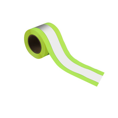 Maglia corrente di 40MM che cicla le cinghie riflettenti per l'arancia verde tessuta di nylon dei corridori