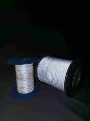 Visibilità nera porpora dell'arancia 2mm della corda di Grey Reflective Thread Yarn For alta