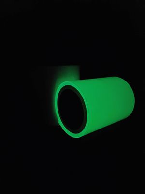 Incandescenza al neon nel film luminescente verde acrilico del vinile scuro del trasferimento di calore stampabile il suo buio