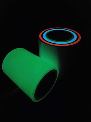 Autoadesivo luminoso fluorescente del nastro del vinile del film di verde luminoso della fabbrica impermeabile