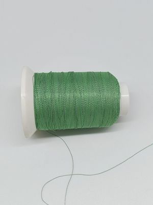 Visibilità riflettente verde del filato per maglieria del filo alta per le magliette Logo Clothing Bag Hat