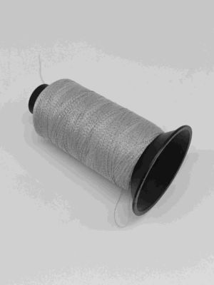 Filato per maglieria di cucito del filo riflettente della luce di gray200d utilizzato nel cappello delle scarpe di Logo Garments della maglietta