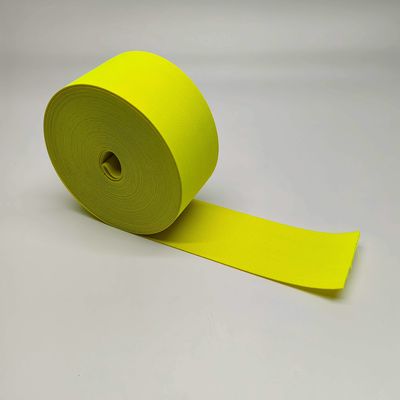 Tessitura su ordinazione di Logo Elastic Yellow Oxford Reflective di modo per il cappello della cinghia della gonna di Garmen della borsa