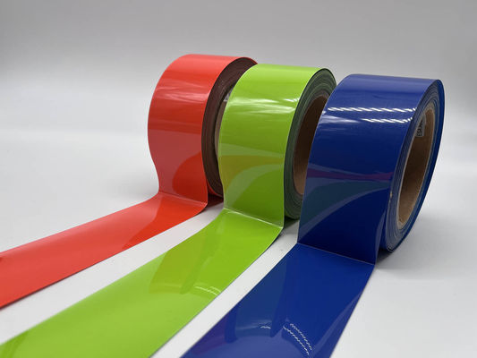 1 mm - 2,5 mm Spessore Nastro riflettente per trasferimento di calore Colori personalizzati per abbigliamento di moda