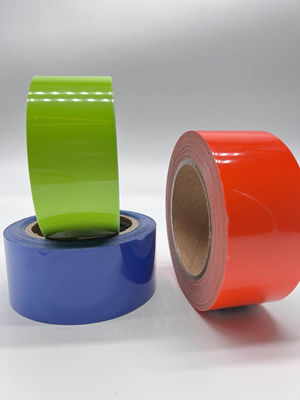 Nastro riflettente PET per trasferimento di calore a colori personalizzato da 5 cm a 50 cm