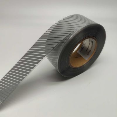 Alta visibilità Twill Stripes Trasferimento di calore riflettente vinile autoadesivo per abbigliamento Retro Film