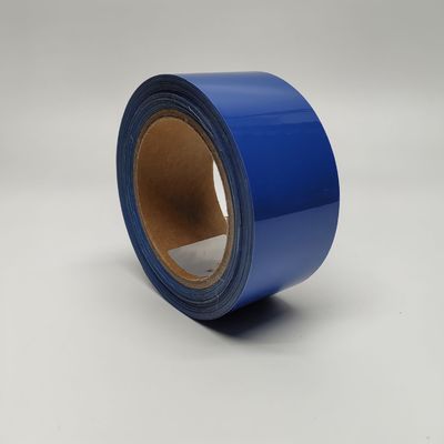 Nastro di vinile blu Htv per l'abbigliamento di sicurezza, strisce riflettenti Hi Vis per giacche