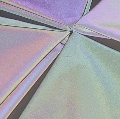 30D tessuto riflettente elastico meccanico colorato