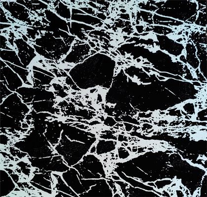 Disegno di roccia argento brillante proiettile meccanico 50D (Nero)