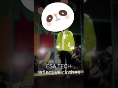 Blu Tessuto riflettente ad alta visibilità cucito per abbigliamento di sicurezza borse abbigliamento da lavoro cappelli T-shirt